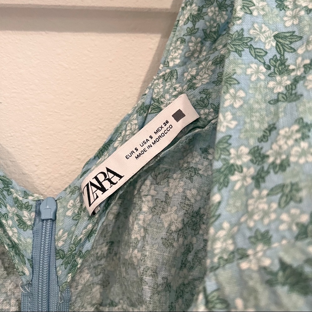 Zara Ruched Mini Dress - Picture 5 of 8